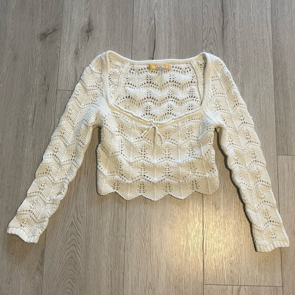 UO Knit Square Neck Sweater
